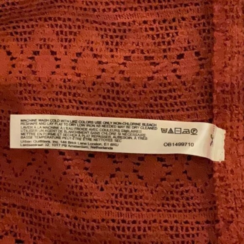 Free People Sea Through Mini by Endless Summer in Rooibos Tea, Size Small NWT - Picture 13 of 13